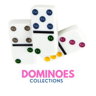 dominoes, regal games, classic games, domino accessories, mexican train dominoes, mexican train domino accessories, kids dominoes, senior dominoes, domino sets, domino games, domino travel sets