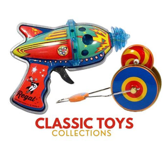 classic toys, classic tin toys, classic games, old time toys, colorful toys