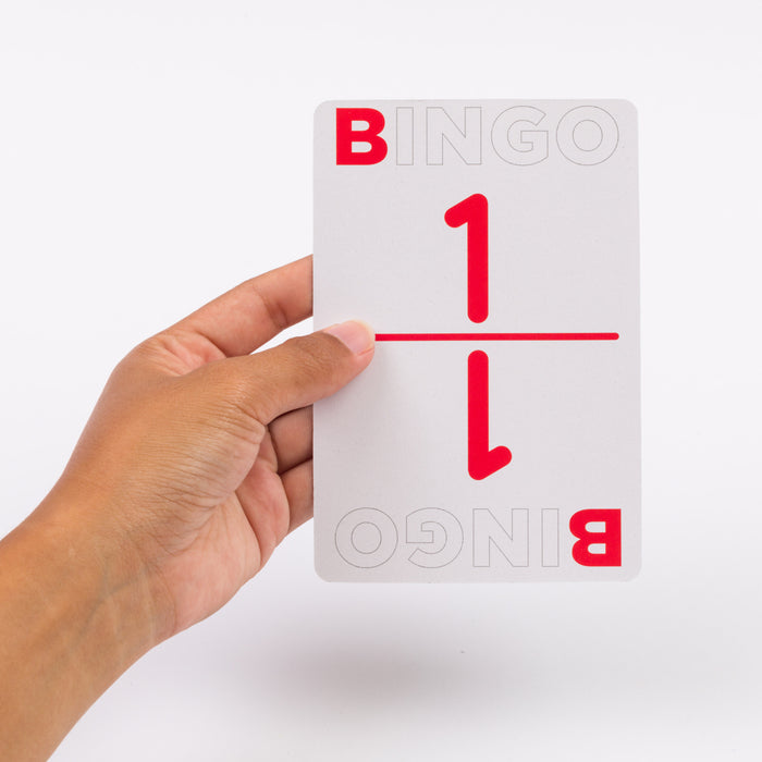 jumbo bingo calling cards, bingo calling cards, bingo cards, high contrast bingo cards, heavy duty bingo cards, seniors bingo, kids bingo, bingo accessories