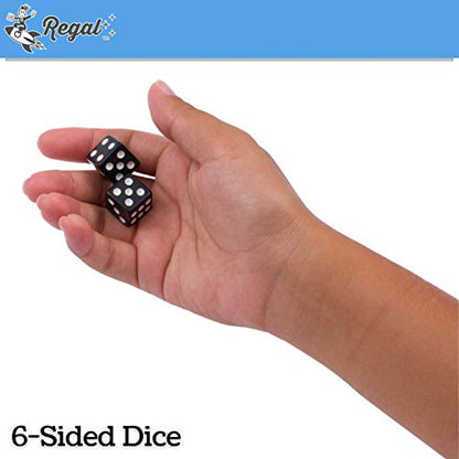 Bulk Black and White Dice