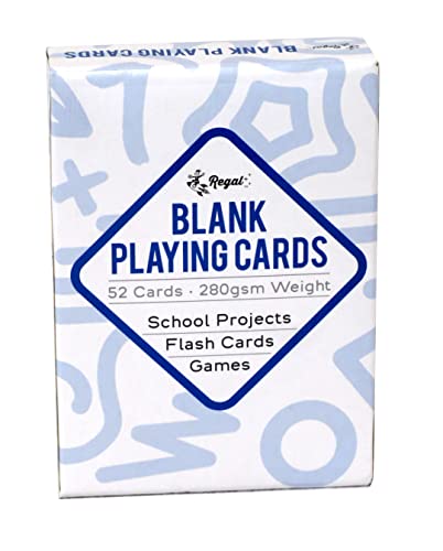 Customizable Blank Playing Cards