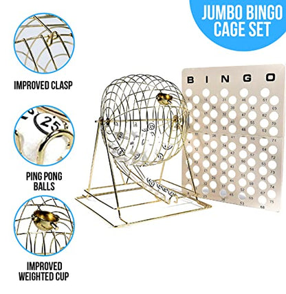 Professional Bingo Cage Set