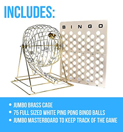 Professional Bingo Cage Set