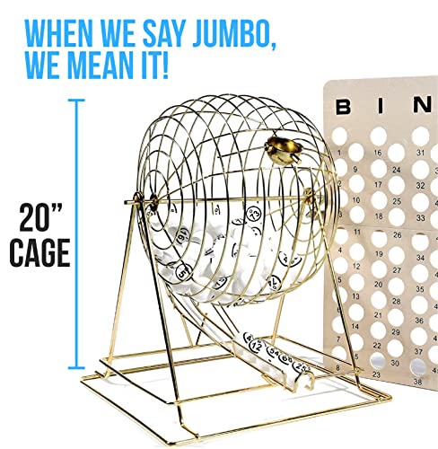 Professional Bingo Cage Set