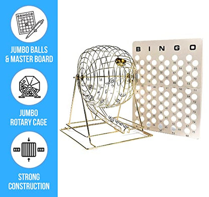 Professional Bingo Cage Set