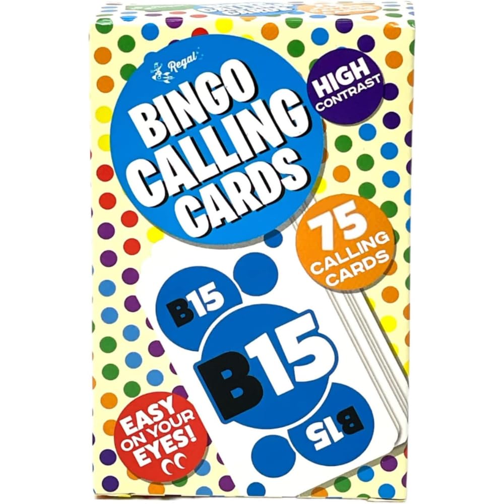 Regal Bingo Calling Cards