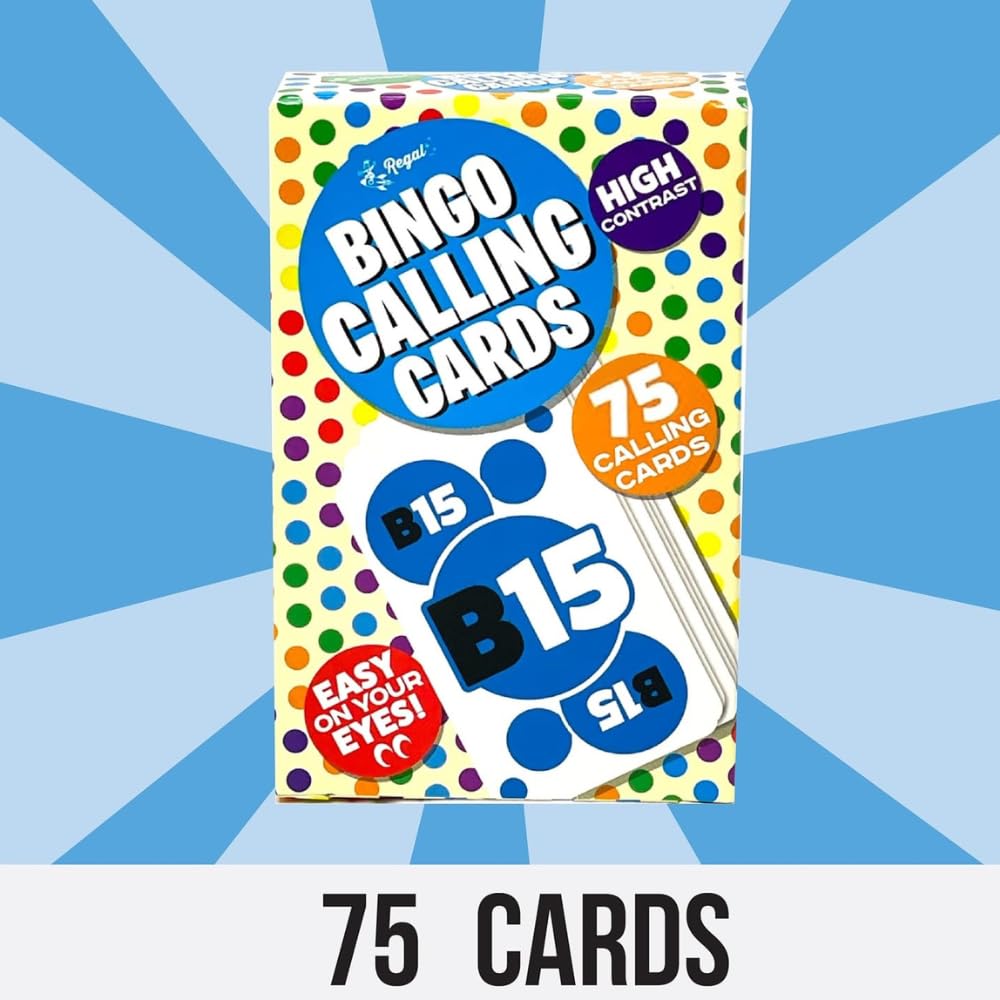 Regal Bingo Calling Cards