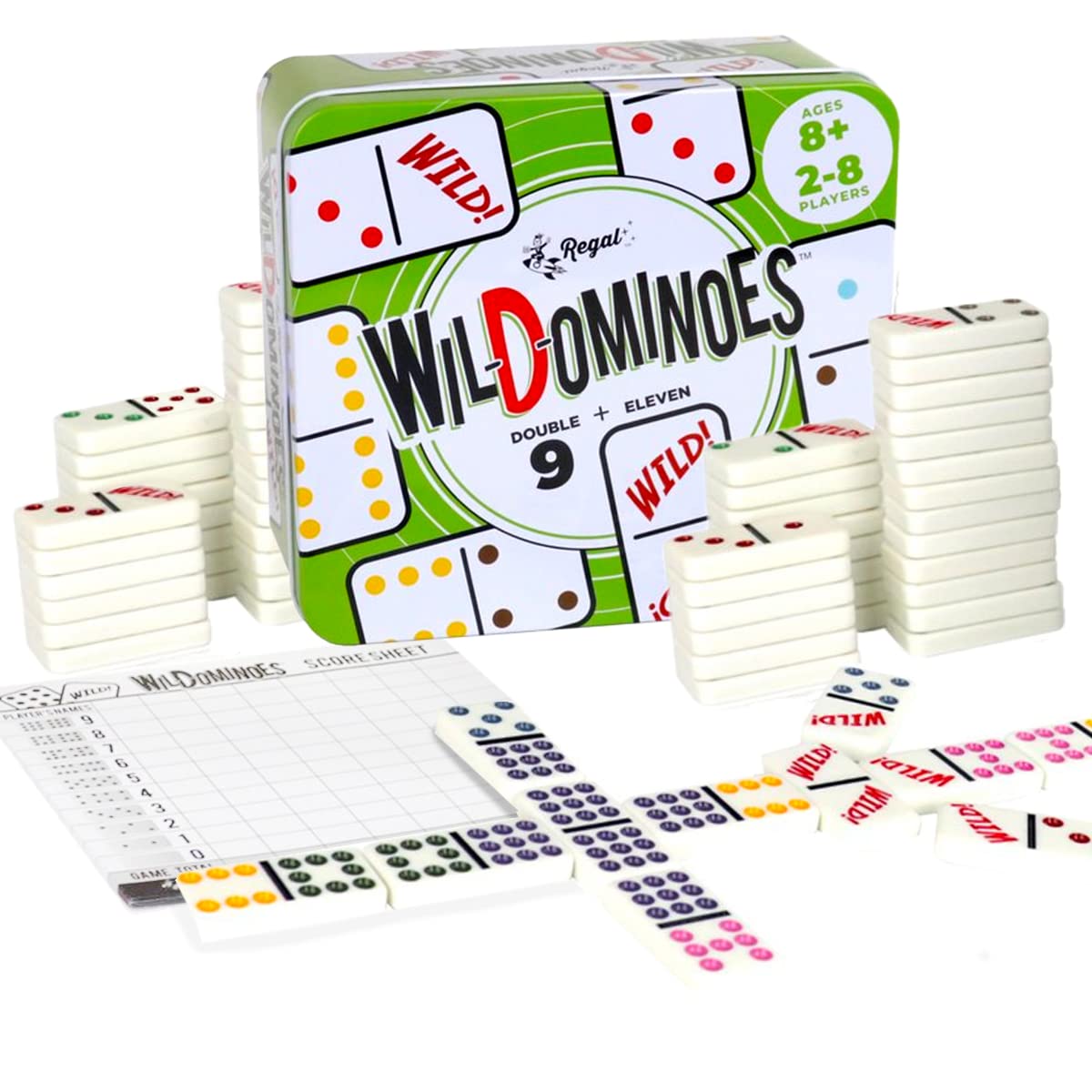 Wild Spinner Dominoes