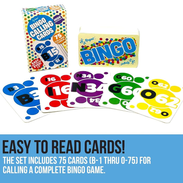 Regal Bingo Calling Cards – Regal-games