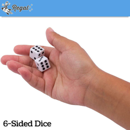 Bulk Black and White Dice