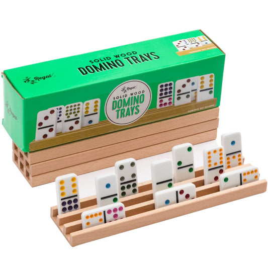 Wood Domino Trays