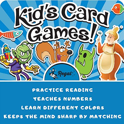 Go Fish and 3 Pack Kids Card Games