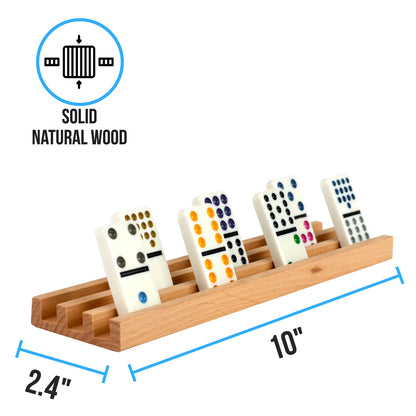 Wood Domino Trays