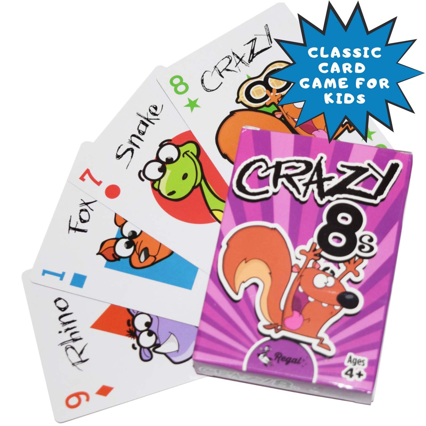 Crazy 8's Card