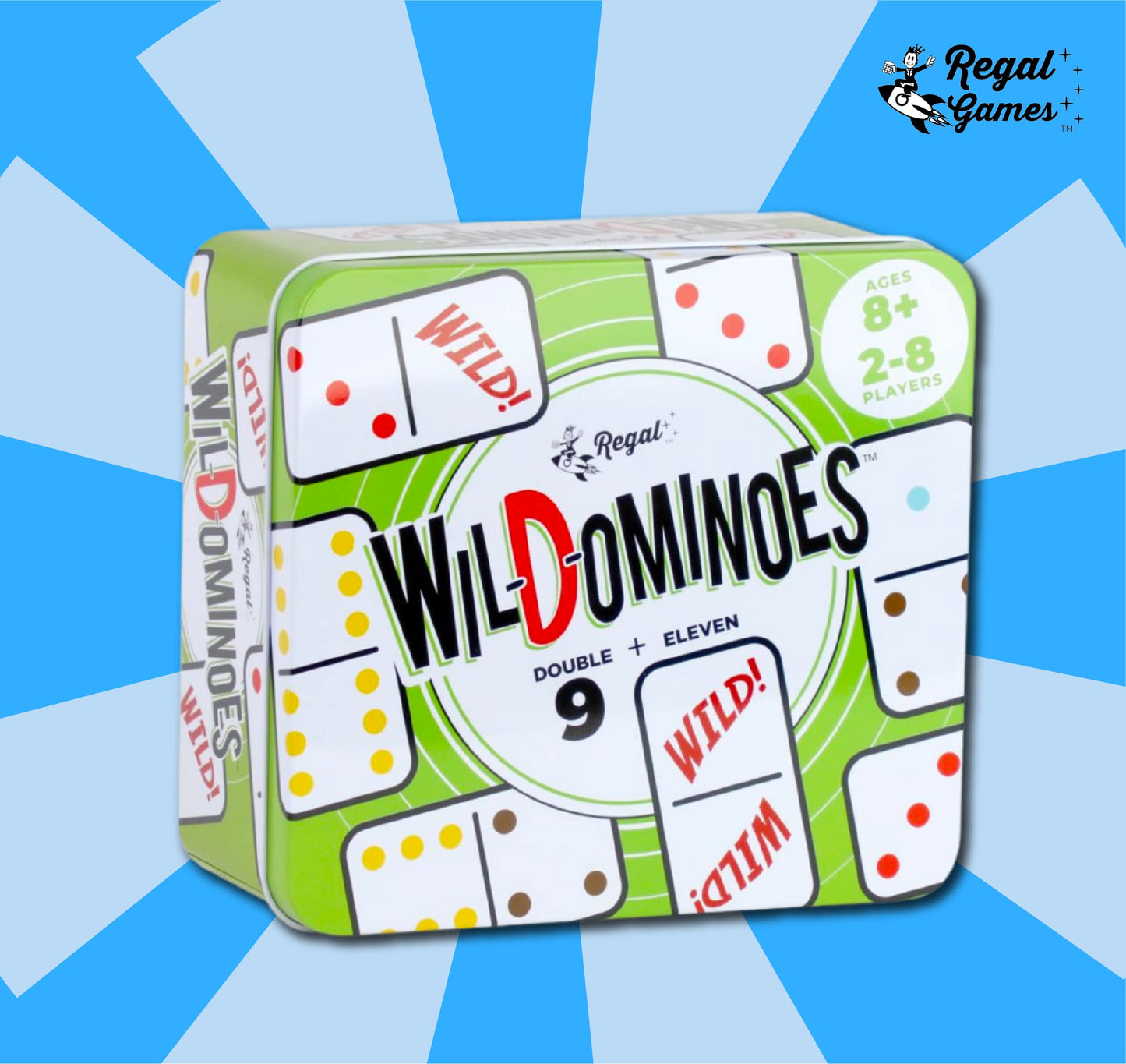 Wild Spinner Dominoes