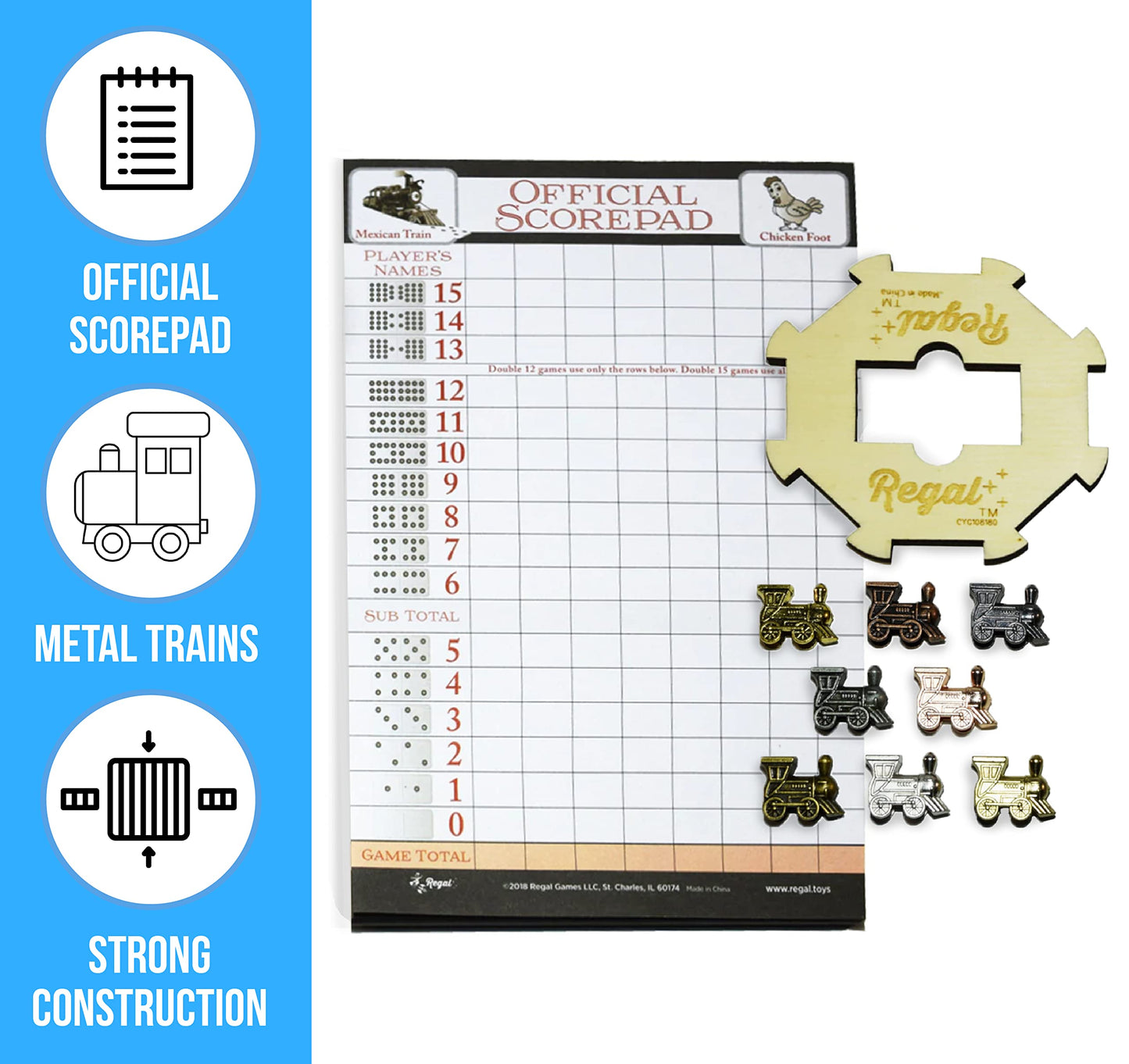 Mexican Train Domino Expansion Set