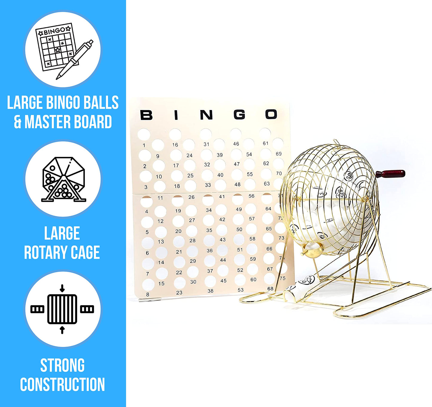 Professional Bingo Cage Set