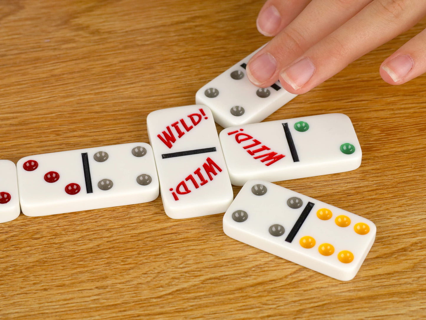 Wild Spinner Dominoes