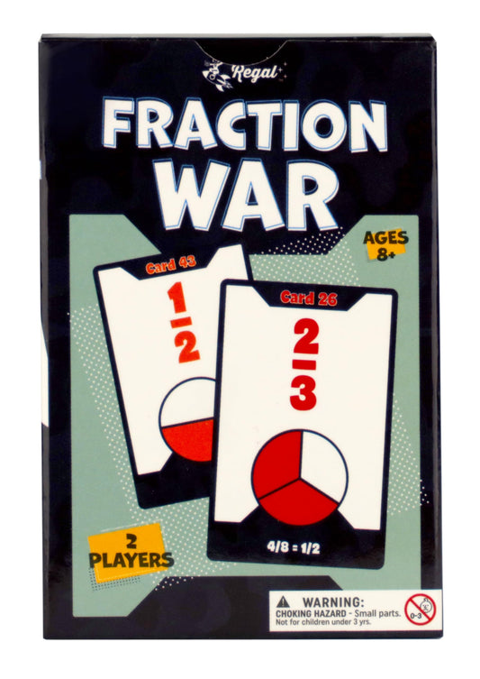 Regal Games Fraction War Card Game