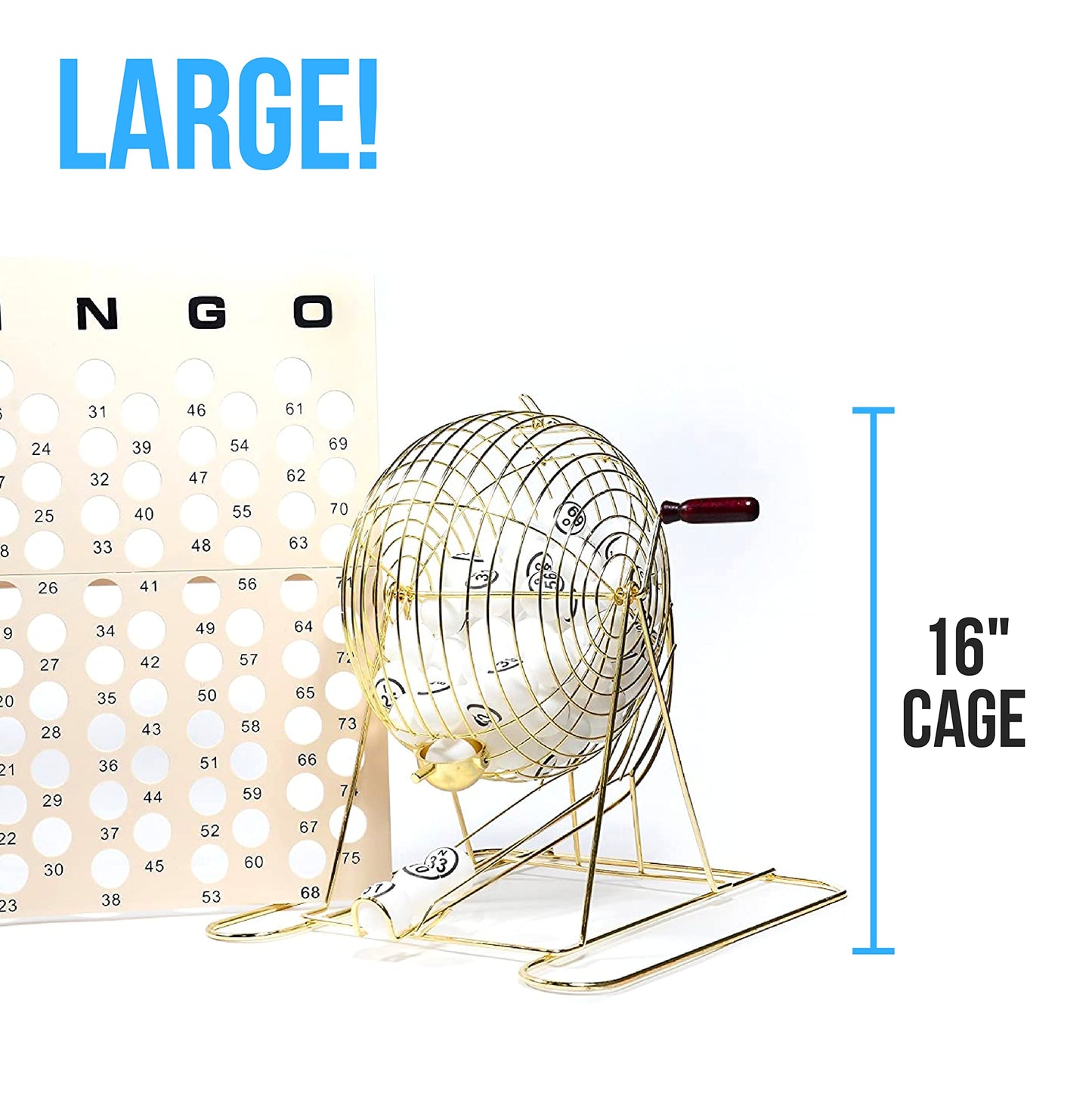 Professional Bingo Cage Set