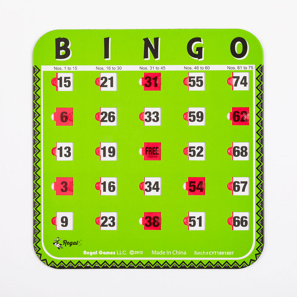 8 Bingo Card Expansion Pack - Regal Games Bingo Accessories — Regal-games