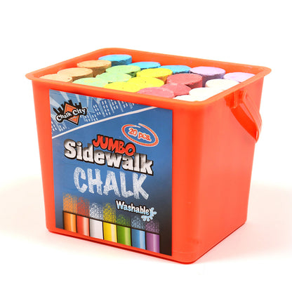 large chalk for kids, chalk storage container, kids chalk, sidewalk chalk, art chalk, craft chalk, childrens chalk, regal games chalk, washable chalk