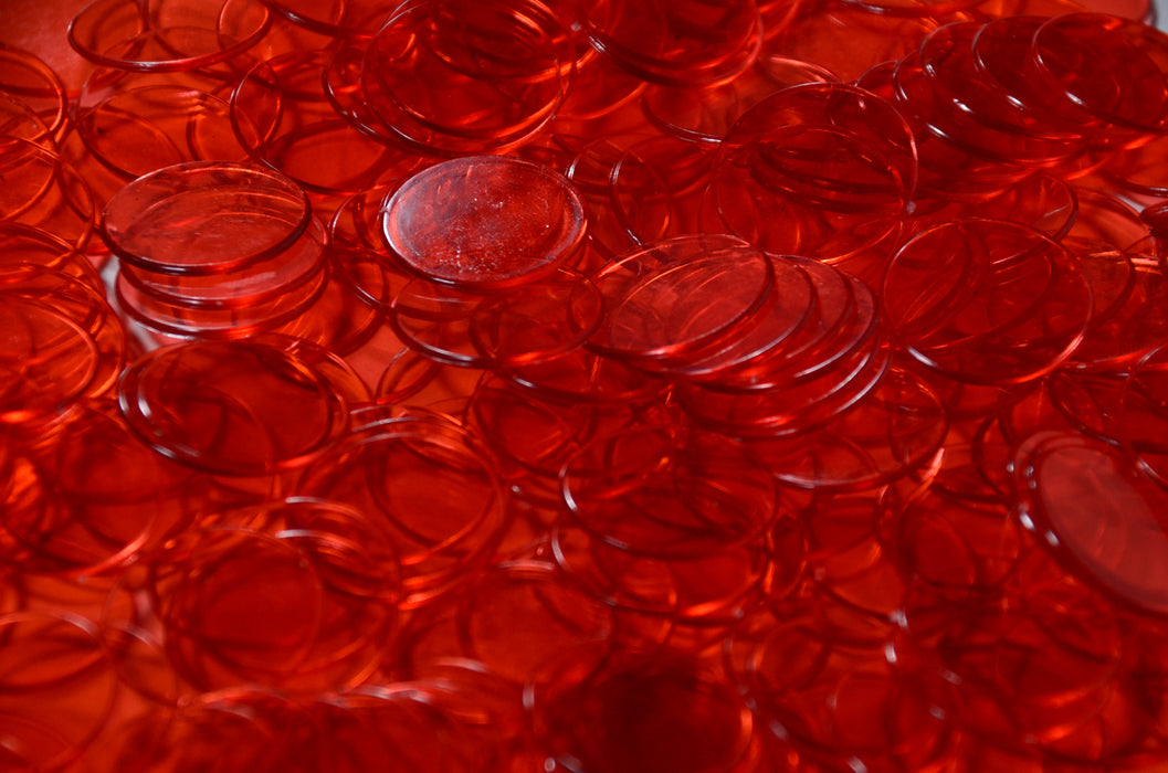 Red Bingo Chips 3/4" (3000 Count)