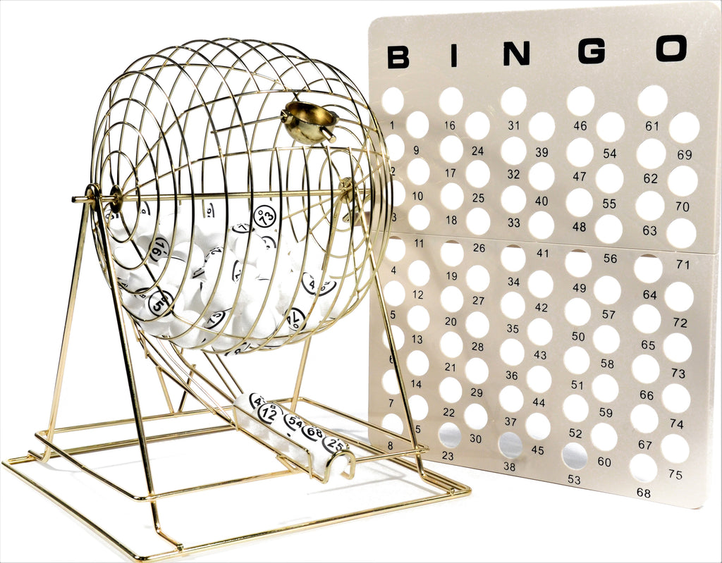 Professional Brass Bingo Ball Cage - Regal Games — Regal-games